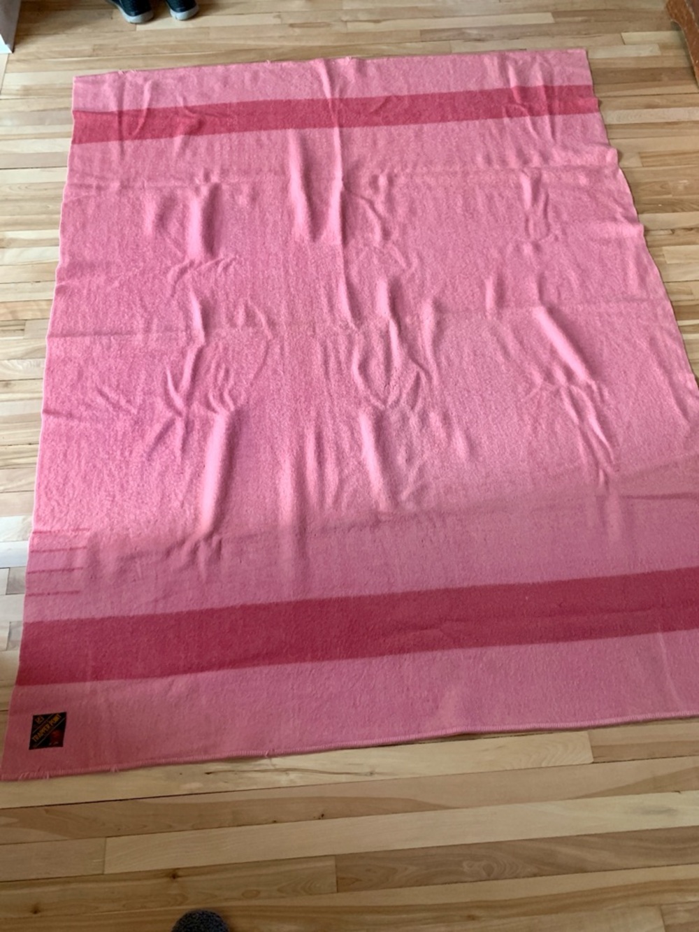 Vintage Trapper Point Blanket Eaton’s Trapper Pink 4 Point Blanket